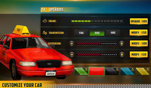 HQ Taxi Driving 3D screenshot 10