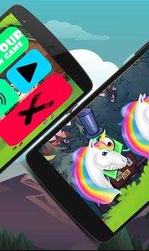 Troll Face vs Unicorn Adventure Fun screenshot 2