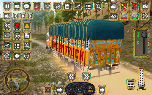 Indian Truck Offroad Cargo 3D screenshot 4