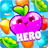 Fruits Farm Super Hero Splash icon