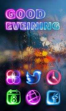 Good Evening V Launcher Theme screenshot 1