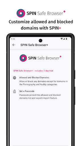 SPIN Safe Browser: Web Filter screenshot 3