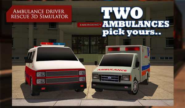 Ambulance Driver Rescue 3D Sim screenshot 15