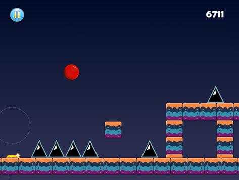 Red Ball Bouncing Dodge Dash 2 скриншот 10