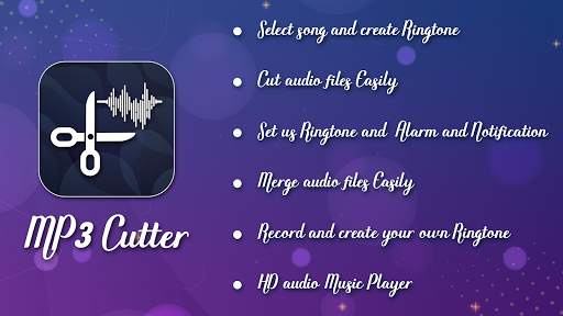 Mp3 cutter and ringtone maker screenshot 1