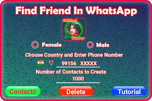 Friend Search for Chat: Girl screenshot 1