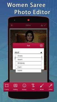 Women Saree Photo Editor screenshot 4