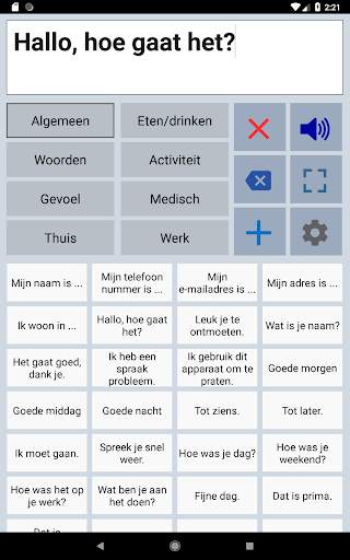 Spraak Assistent AAC screenshot 9