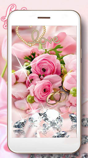 Diamonds Love Live Wallpaper screenshot 4