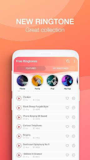Free Ringtones and Ringtones Maker screenshot 2