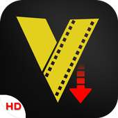 Free Downloader - all Video Downloader HD logo