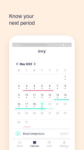 Ovy – period, ovulation, cycle screenshot 5