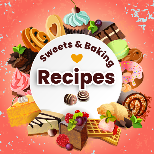 Sweet &amp; Baking Recipes Offline icon