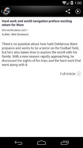 Denver Football News screenshot 2
