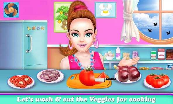 Lunch Food maker Sandwich Cooking games screenshot 4