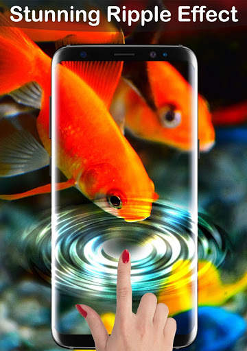 Fish Lock Screen Live Wallpaper 1 تصوير الشاشة