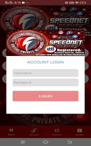 SPEEDNET REBORN LOCAL VPN screenshot 2