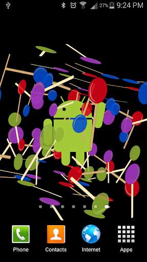 Lollipop 3D Live Wallpaper screenshot 2