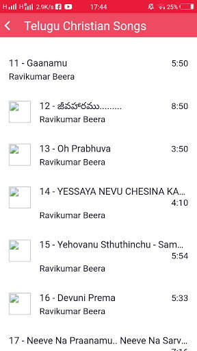 Telugu Bible Audio screenshot 5