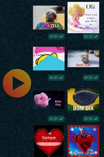 Bom dia Animadas Figurinhas Para WhatsApp screenshot 3
