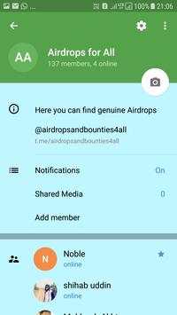 Crypto Airdrop Chat screenshot 3