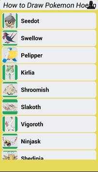 How to Draw Pokemon Hoenn screenshot 3