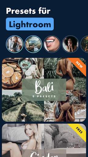 Frei Presets für Lightroom Mobile - LR & CC screenshot 1