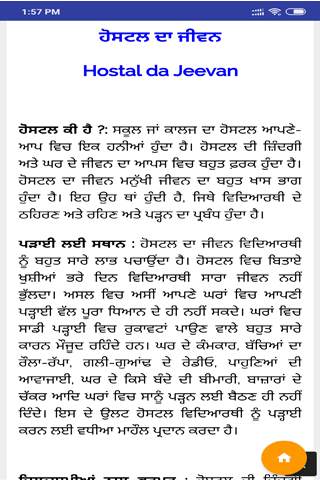Punjabi Essay скриншот 5