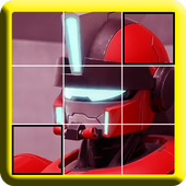 Fire Robot Phoenix Puzzle icon