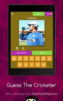Cricketer Quiz Game screenshot 6