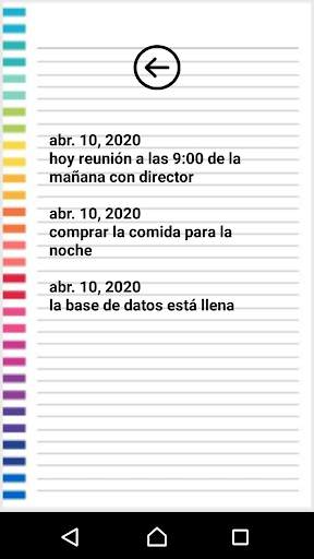 Mis Notas 5 تصوير الشاشة