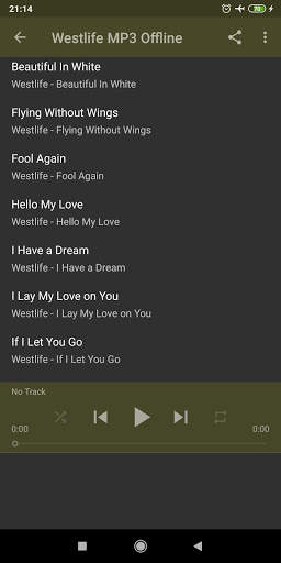 Lagu Westlife MP3 Offline screenshot 2