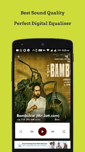 HD MP3 MUSIC PLAYER screenshot 1