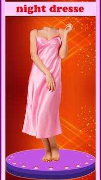 Lady Night dress photo editor screenshot 2