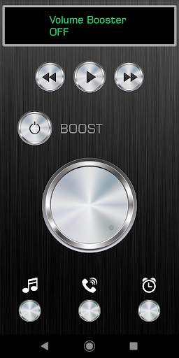 Volume Booster Black Edition screenshot 1