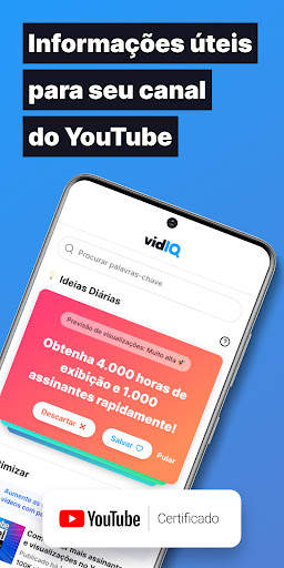vidIQ para YouTube screenshot 1