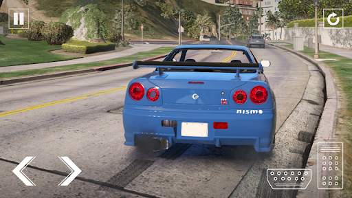 Simulator Driving Skyline R34 screenshot 2