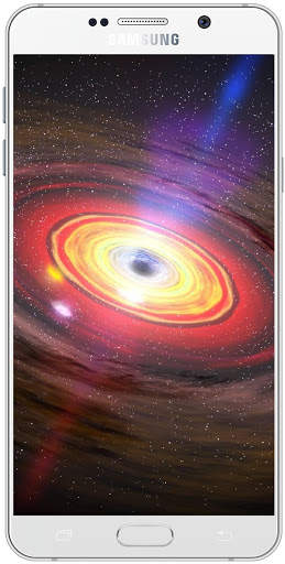 Black Hole Wallpaper HD screenshot 3