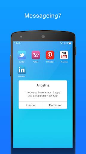 Messaging  7 Free - SMS, MMS screenshot 7