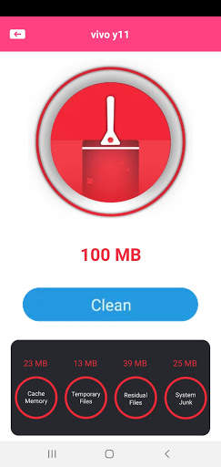 launcher Theme For Vivo Y11 with junk with cleaner screenshot 4
