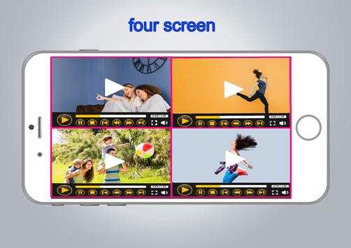 Multiple screen video player,parallel screenshot 3