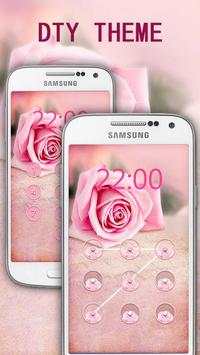 Applock Theme Rose screenshot 3