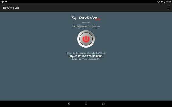 DavDrive Lite screenshot 3