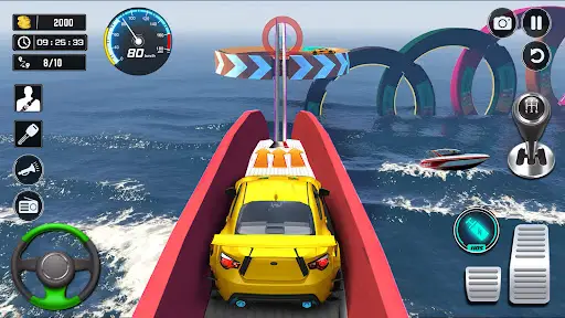 Mega Ramp-Trò chơi đua xe ô tô screenshot 3
