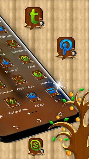 Artificial Fruit Tree Launcher Theme screenshot 4