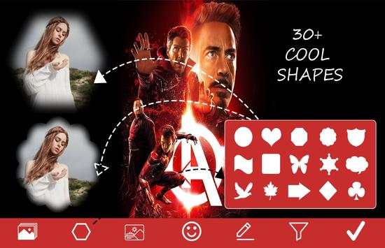 Avengers photo frame - Super heros photo editor screenshot 6