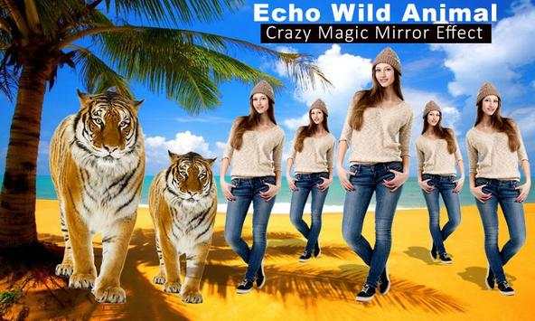 Echo Wild Animal Crazy Magic Mirror Effect screenshot 2
