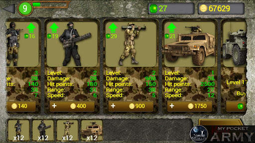 My Pocket Army (War Game) screenshot 1