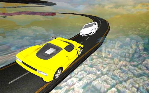 Racing Car:Impossible Tracks Sky Adventure 3D screenshot 4