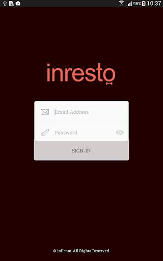 InResto Reserve screenshot 1